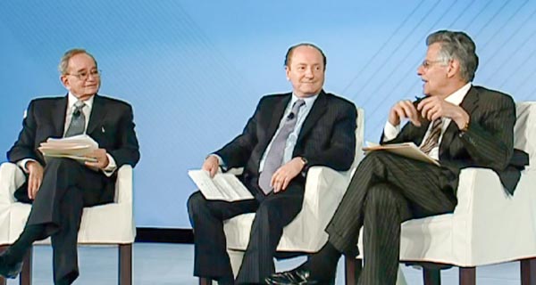 Myron Scholes, Robert Merton, Leo Melamed - Global Economic Outlook
